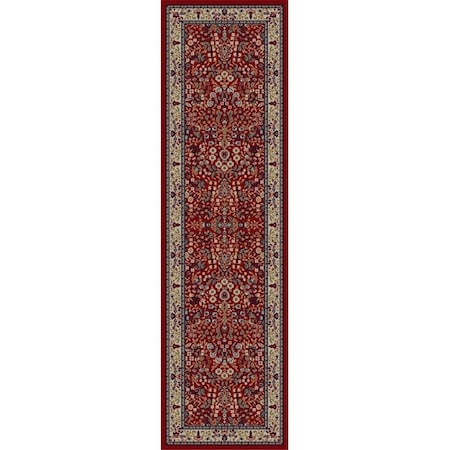 Concord Global Trading 2 ft. 3 in. x 7 ft. 7 in. Jewel Sarouk - Red 41102